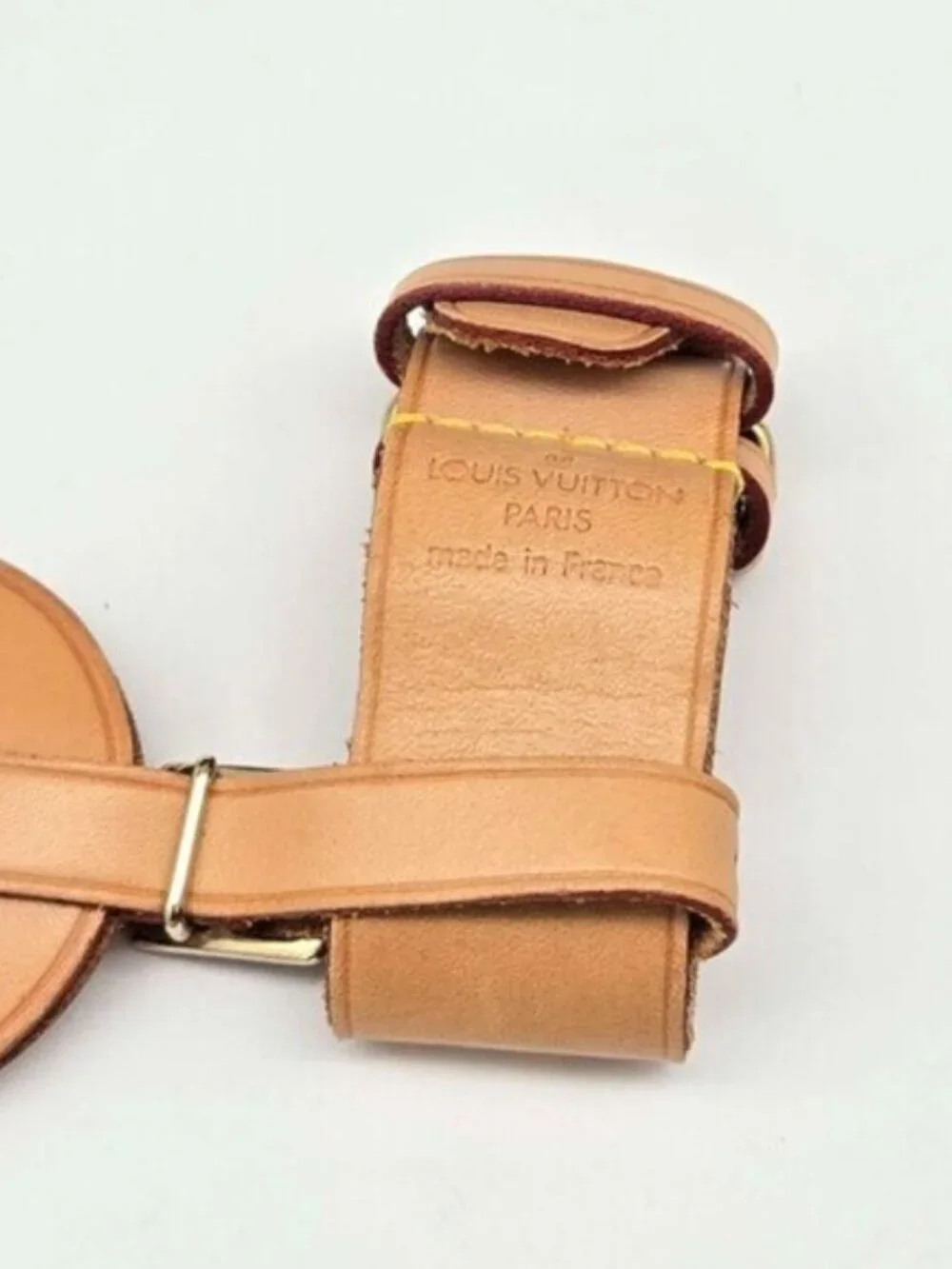 Authentic Louis Vuitton Travel & Decoration Bag Tag 122425